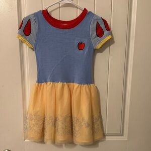 Disney Snow White Blue and Yellow Dress with Red Apples 🍎